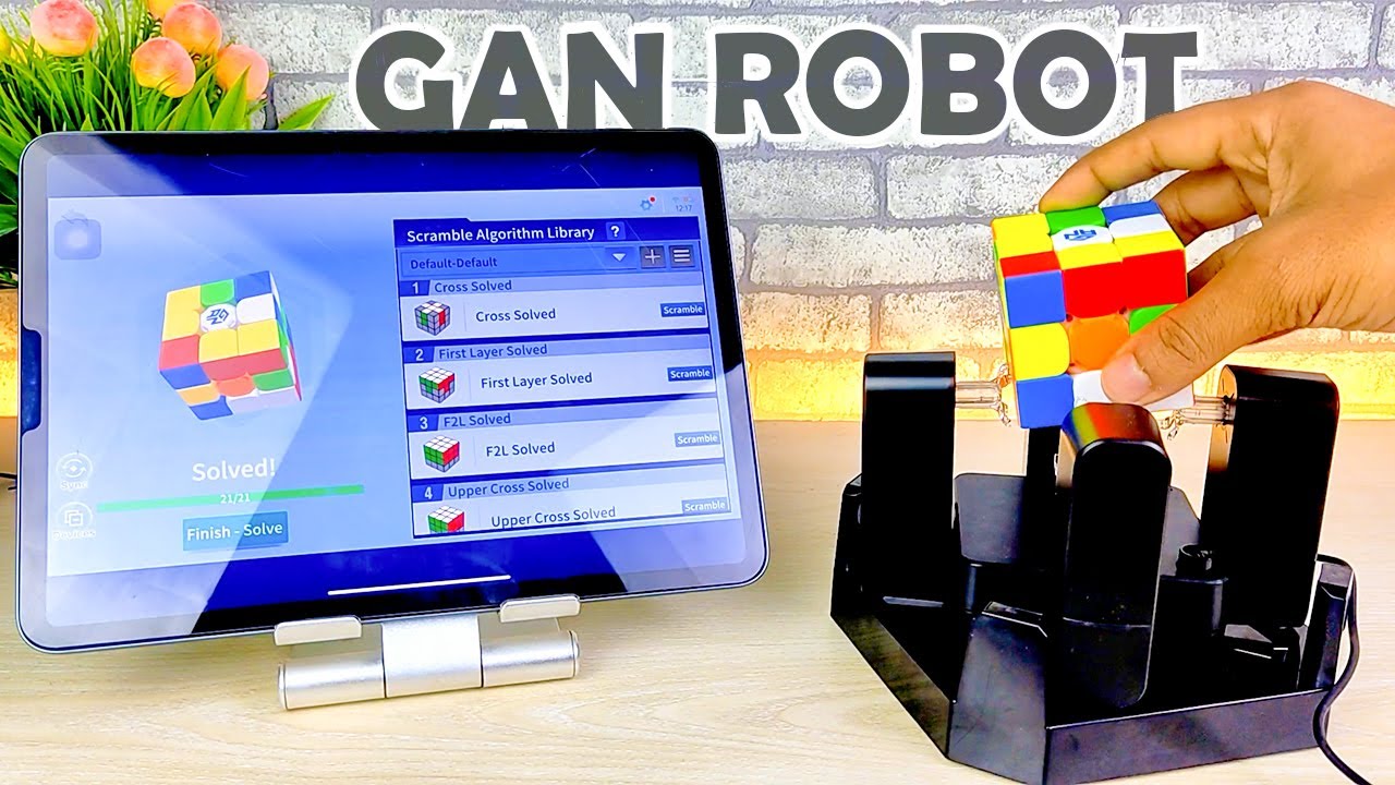 Now you can solve your Rubik's Cube within few seconds, Khelaghor bring Gan robot in bangladesh .