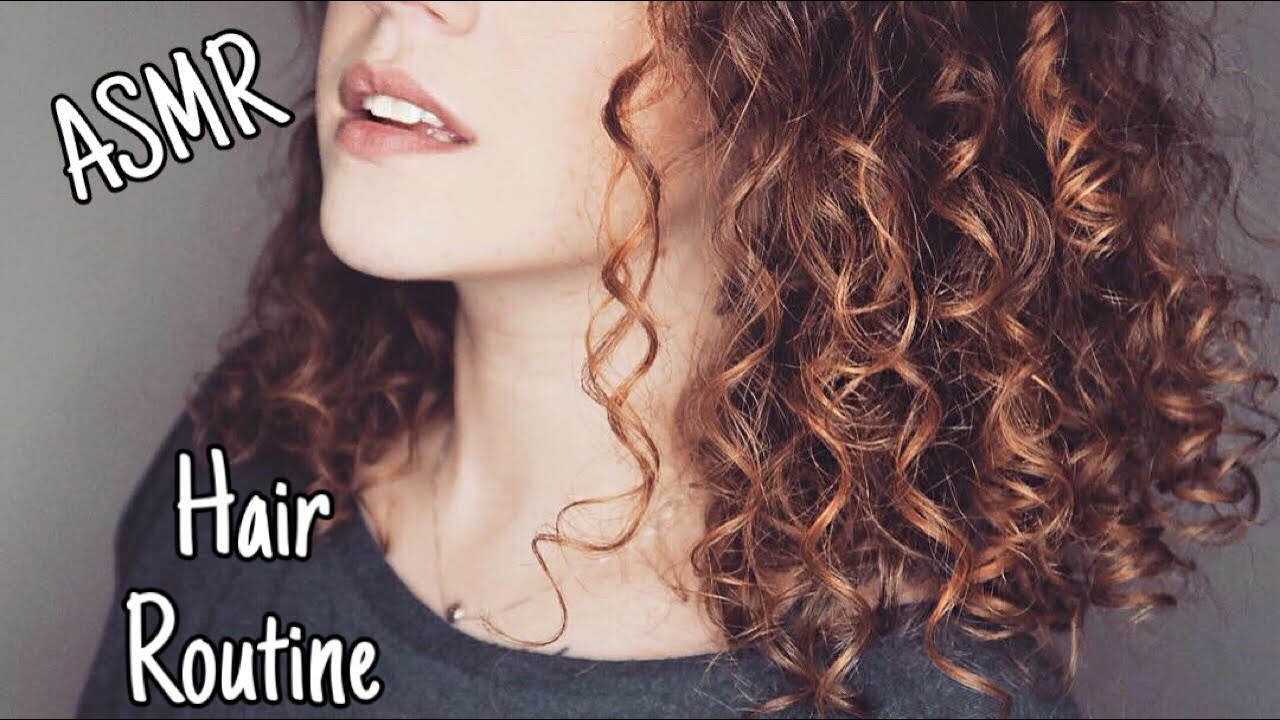 ASMR ita | My CURLY HAIR ROUTINE 💆‍♀️ i miei prodotti per capelli preferiti!😍