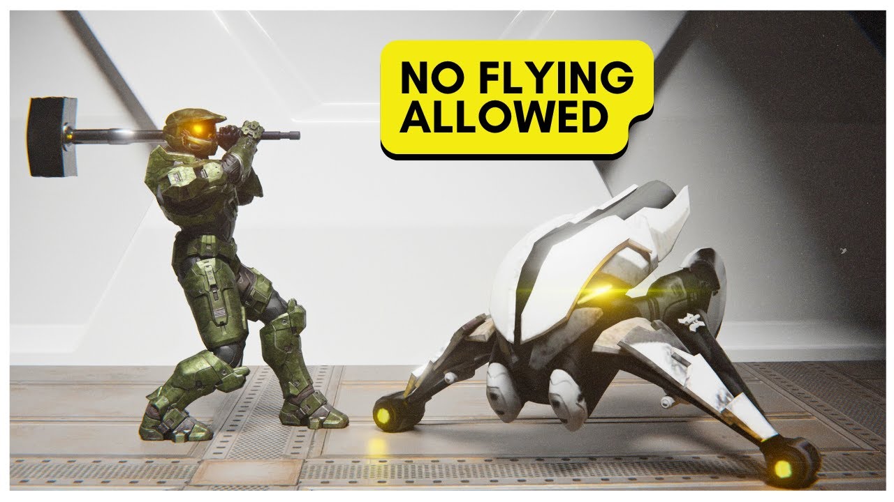 I attempted to complete Halo 2's only Banshee mission WITHOUT flying