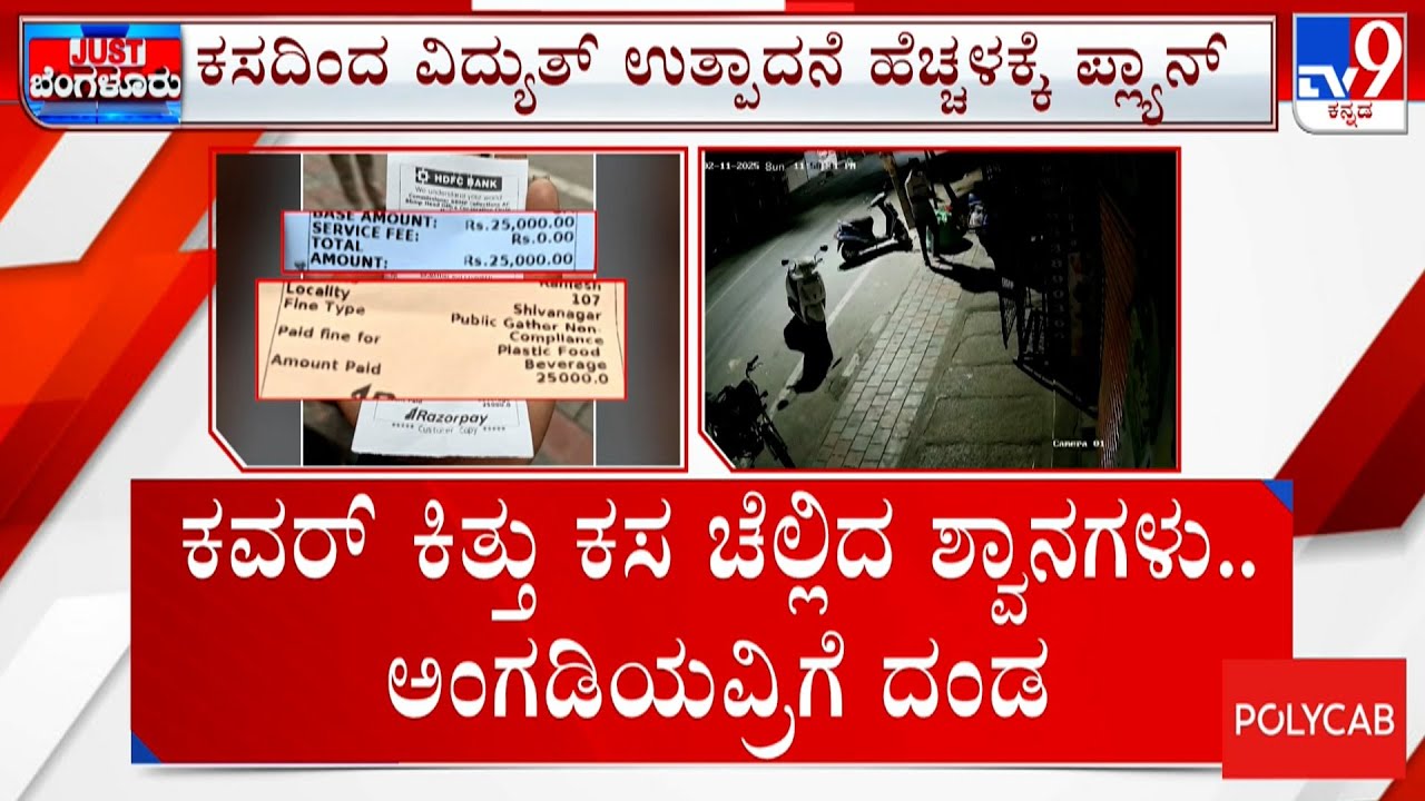 GBA's Garbage Dumping Festival: Ice Cream Shop Owner In Rajajinagar Pays Rs 25,000 Fine