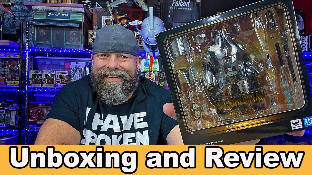 S.H. Figuarts Mandalorian Beskar Armor Action Figure Review