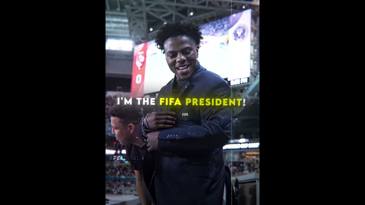 iShowSpeed Becomes The FIFA President 😂⚡️
