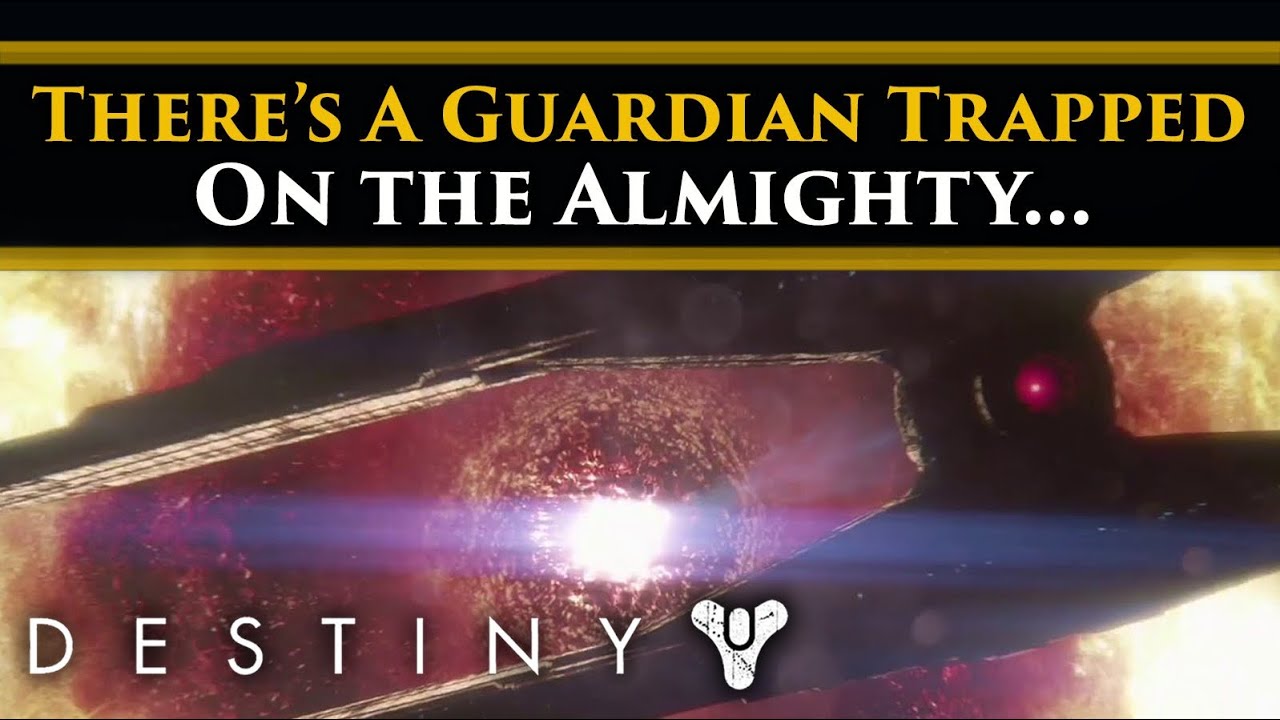 Destiny 2 Lore - There’s a guardian trapped on the Almighty! His ghost can’t save him...