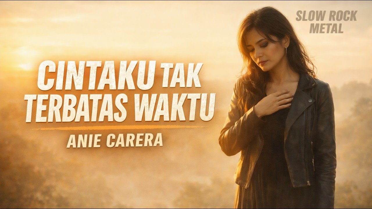 CINTAKU TAK TERBATAS WAKTU – ANIE CARERA | Slow Rock Metal Cover 
