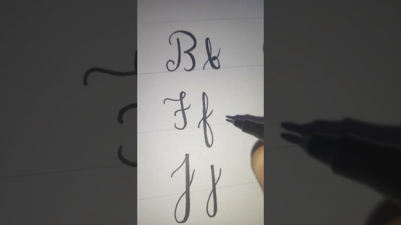 Calligraphy alphabets 😊😚🤩😍💖🥰😘🥳