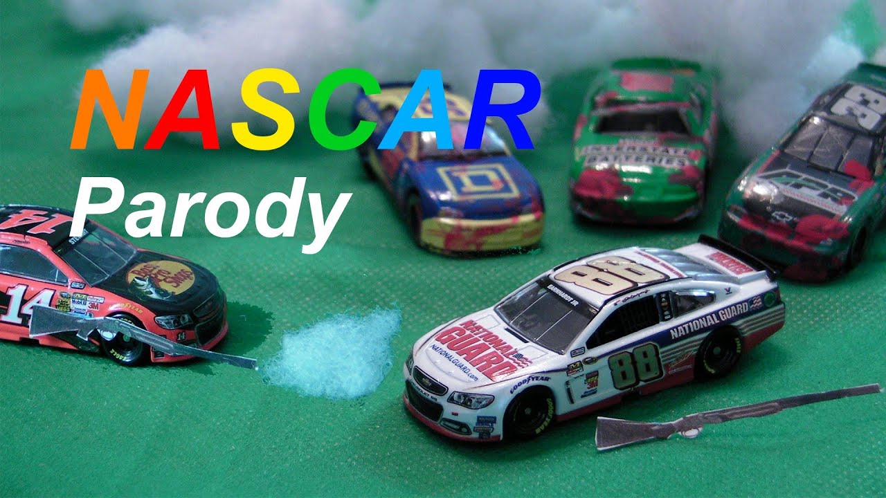 Пародия на NASCAR: Дейл-младший против Зомби!!