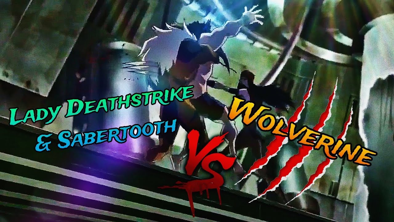 Wolverine vs Lady Deathstrike and Sabertooth | Hulk vs Wolverine Fandub