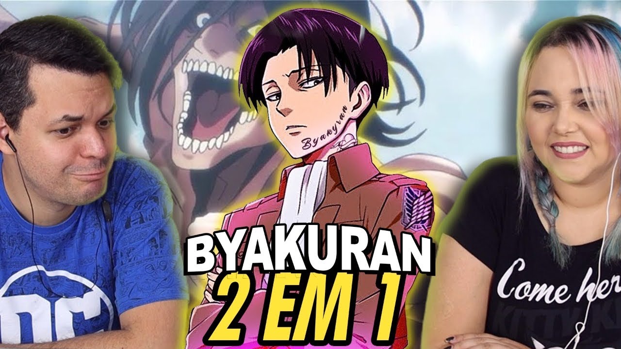 REACT 2 EM 1 ESSE É O MELHOR RAP DO LEVI E O SEGUNDO MELHOR RAP DO LEVI (Byakuran)