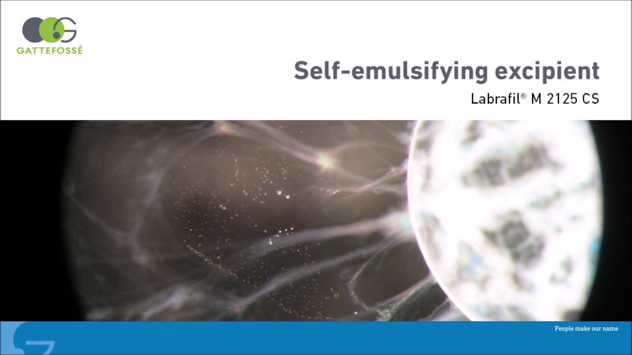 Labrafil&reg; M 2125 CS - Self Emulsifying Excipient