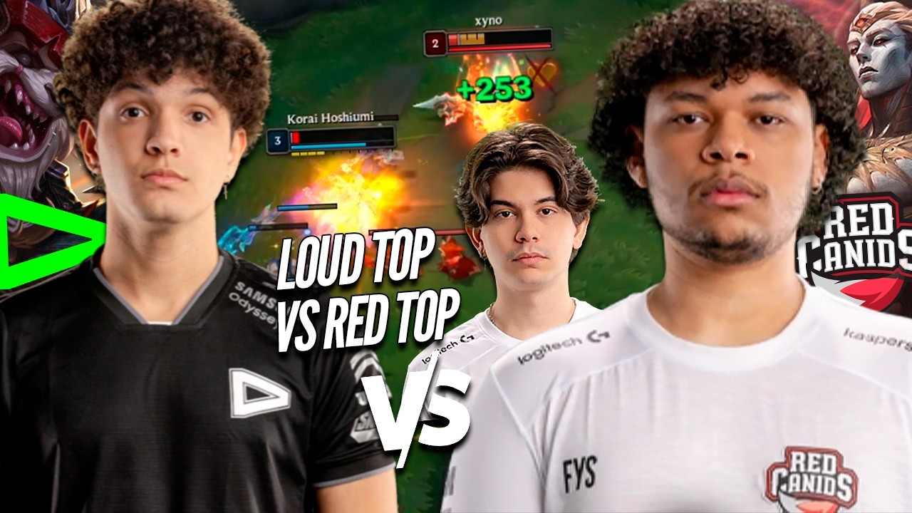 LOUD XYNO vs RED FNB e RED CURSE - DUELO de FINAL de CBLOL 2026