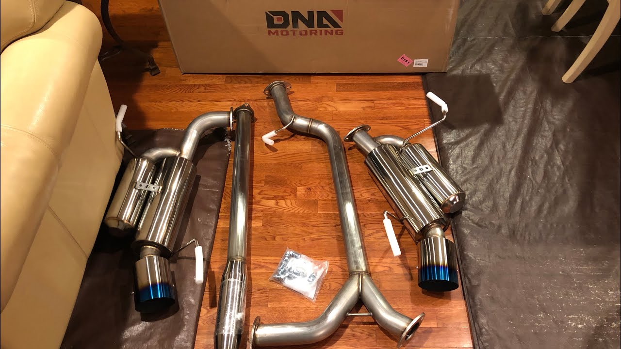 Acura Tsx CL9 DNA Motoring CatBack System Full Review And SoundClips! 04-08 | 2006 Acura Tsx K24a2