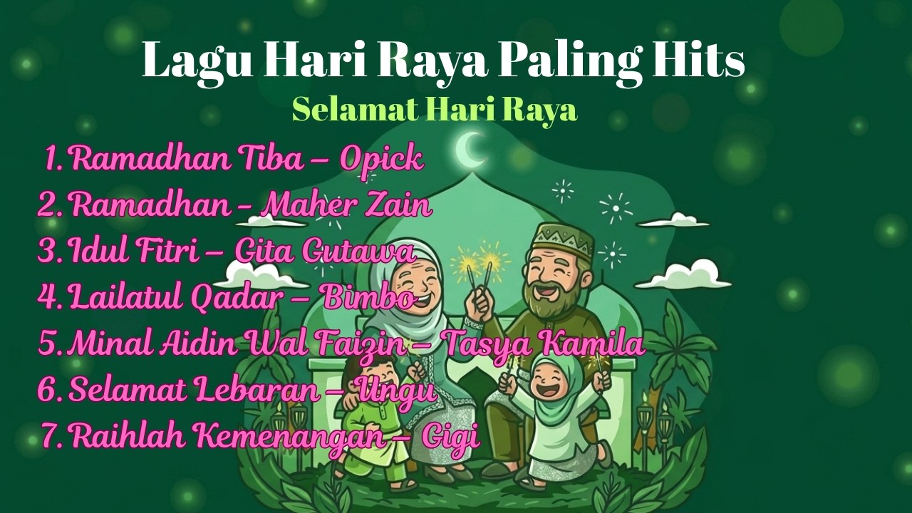Lagu Hari Raya Paling Hits | Playlist Lebaran Sepanjang Masa