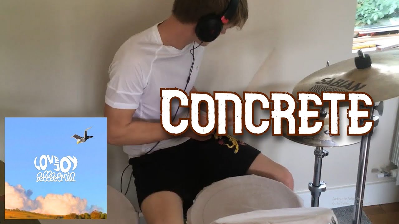 Concrete! Lovejoy Drum Cover by TimmyKiddd! ( Pebble Brain Drum cover )