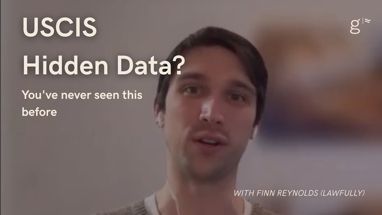 USCIS Hidden Data? What the LARGEST Immigration Database Reveals | with Finn Reynolds (Lawfully)
