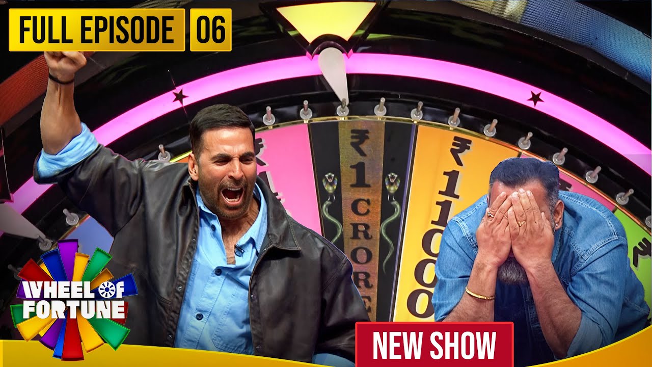Akshay Kumar | Ep 6 | इन 3 खिलाड़ियों में से किसकी किस्मत चमकेगी? | Wheel of Fortune | New Show