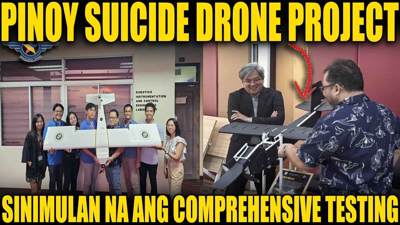 PROUDLY PHILIPPINE MADE: LOCALLY DEVELOPED SUICIDE DRONE  SINIMULAN NA ANG COMPREHENSIVE TEST!