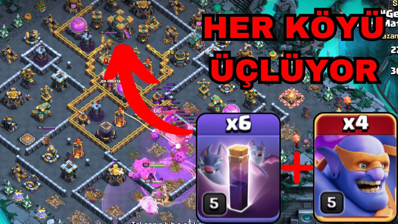 BB 13 EN GÜÇLÜ KARA ORDUSU ?? - Clash Of Clans