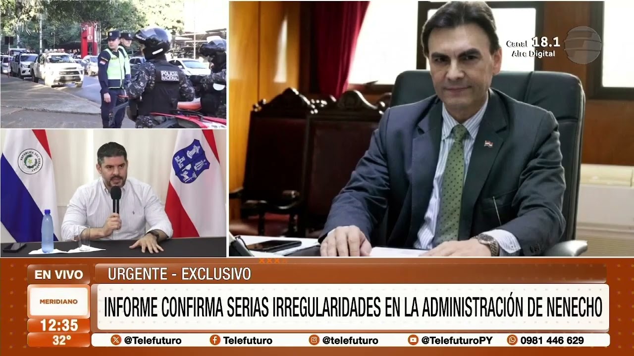 Informe confirma serias irregularidades en la administración de Nenecho