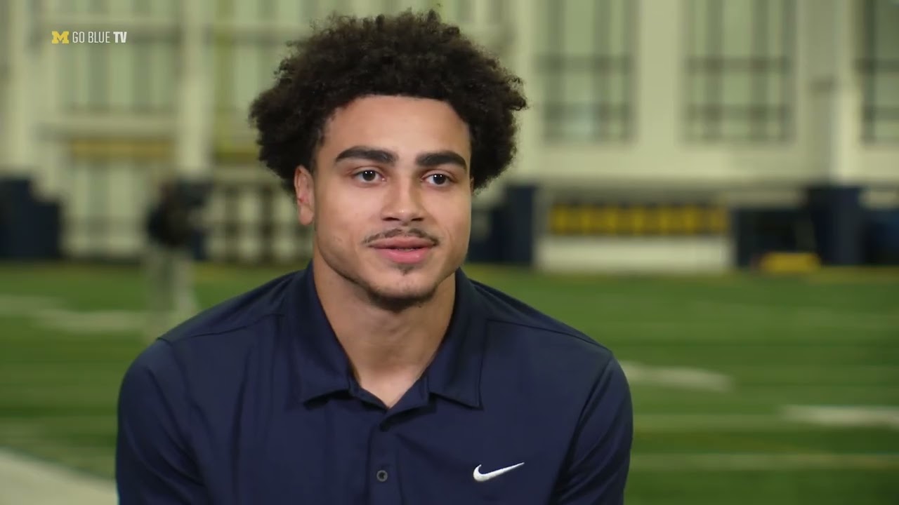 Michigan running back Bryson Kuzdzal on Ohio State rivalry
