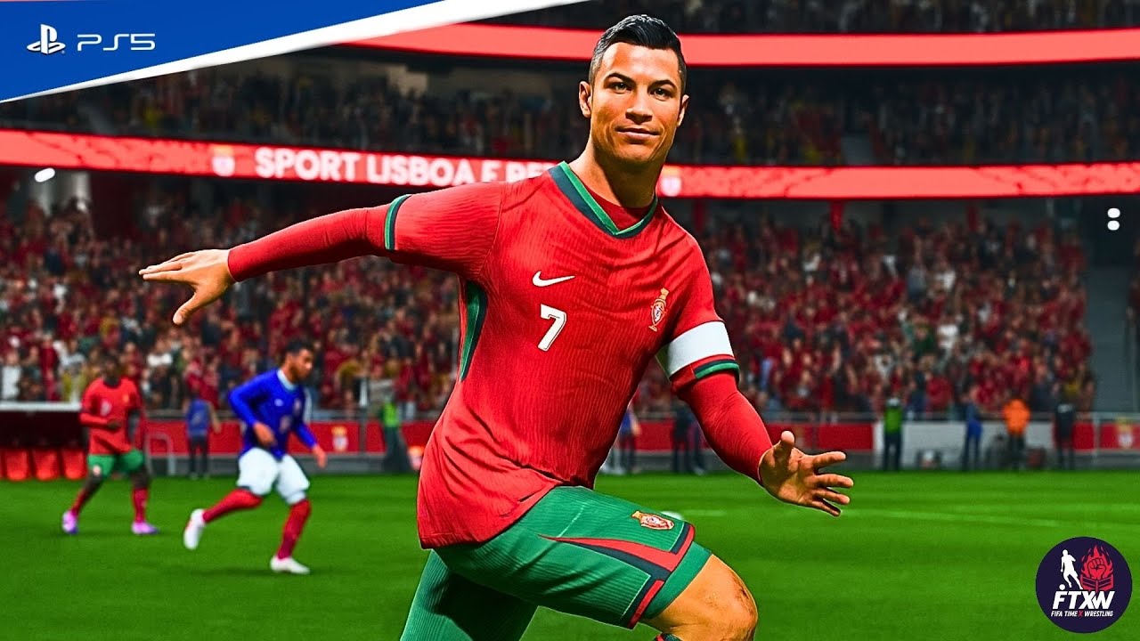 FC 25 - Portugal Vs France . C Ronaldo, R Leão | International Friendly Match | PS5