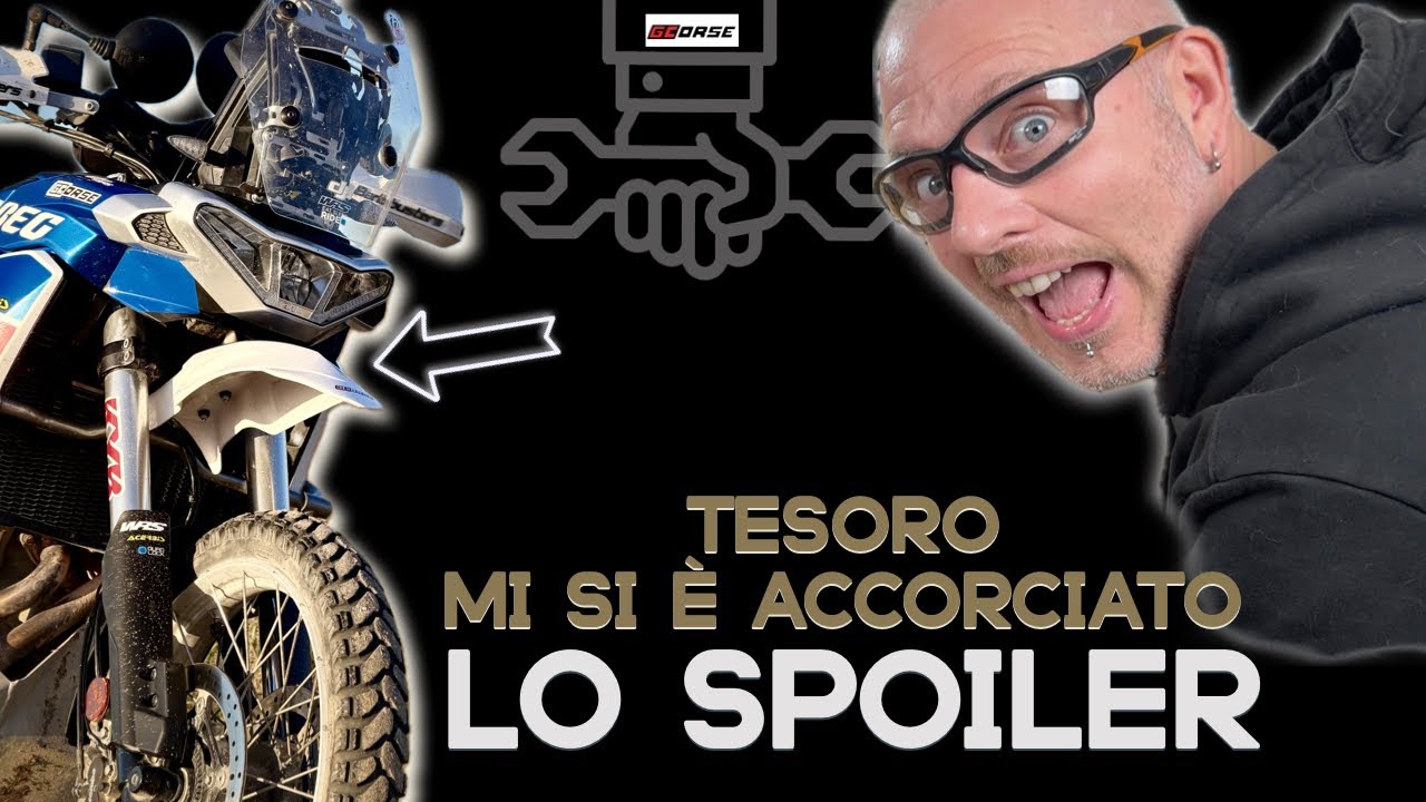 Ep 03 - Tutorial taglio spoiler - aprilia tuareg 660