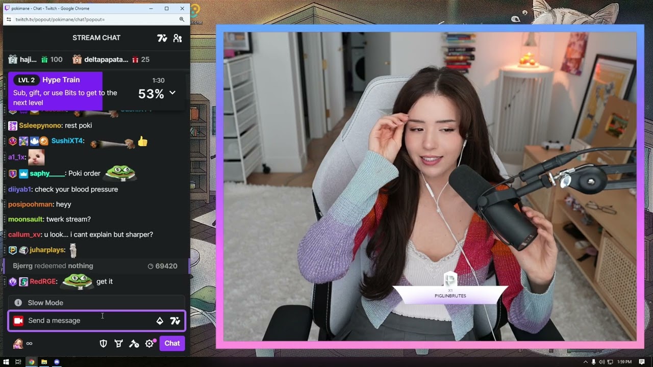 Pokimane - secret stream bla 20240330