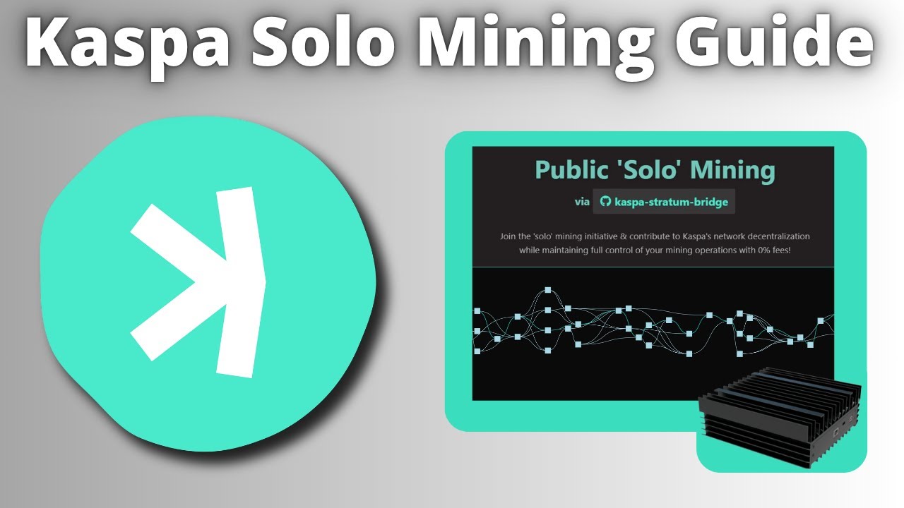How To Solo Mine On The Kaspa Network