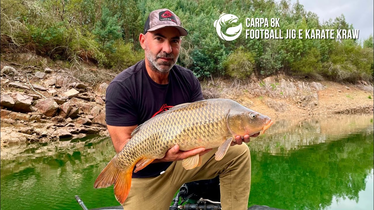 Carpa 8k - Football Jig e Karate Kraw
