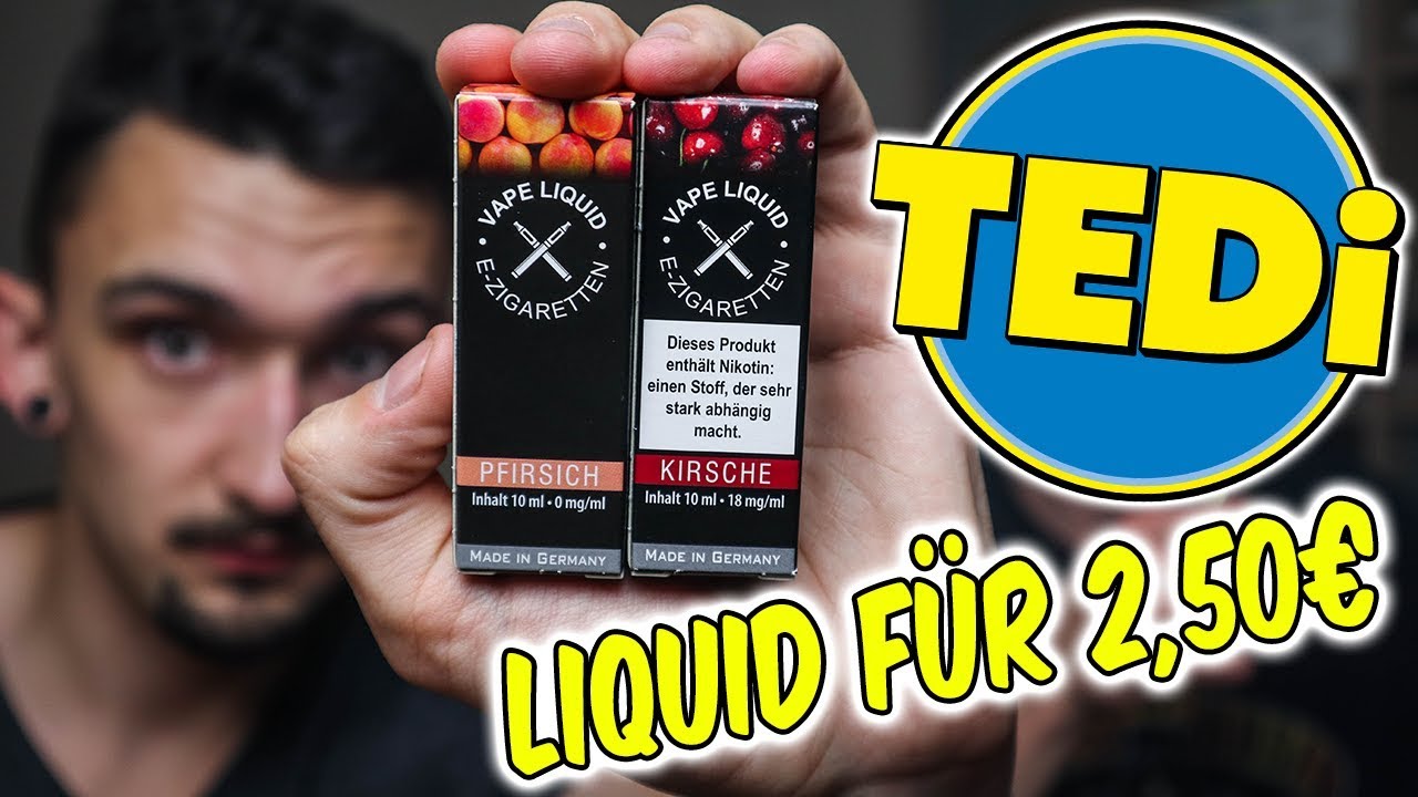TEDI LIQUIDS F&Uuml;R 2,50 EURO | Ob die gut sind?!