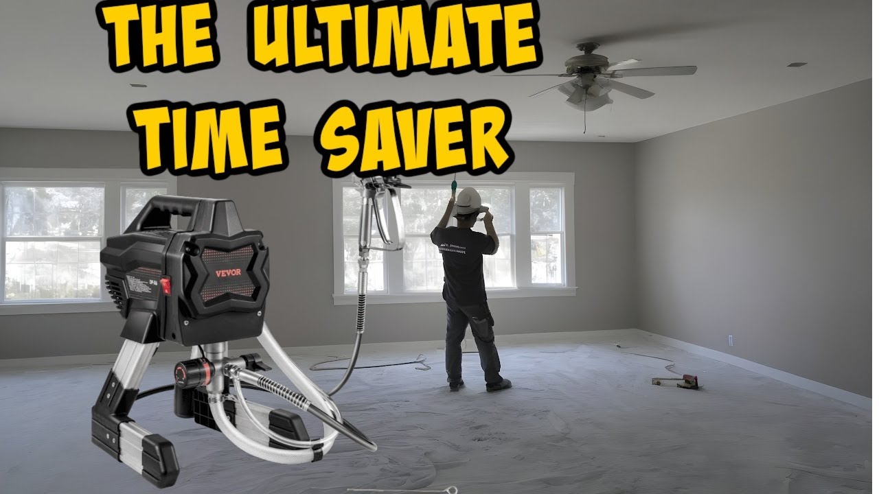 VEVOR Airless paint sprayer. This  Pro-level sprayer could make you some serious money!