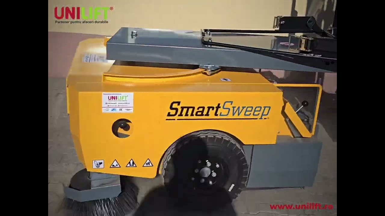 SmartSweep - mătură mecanică pentru stivuitor