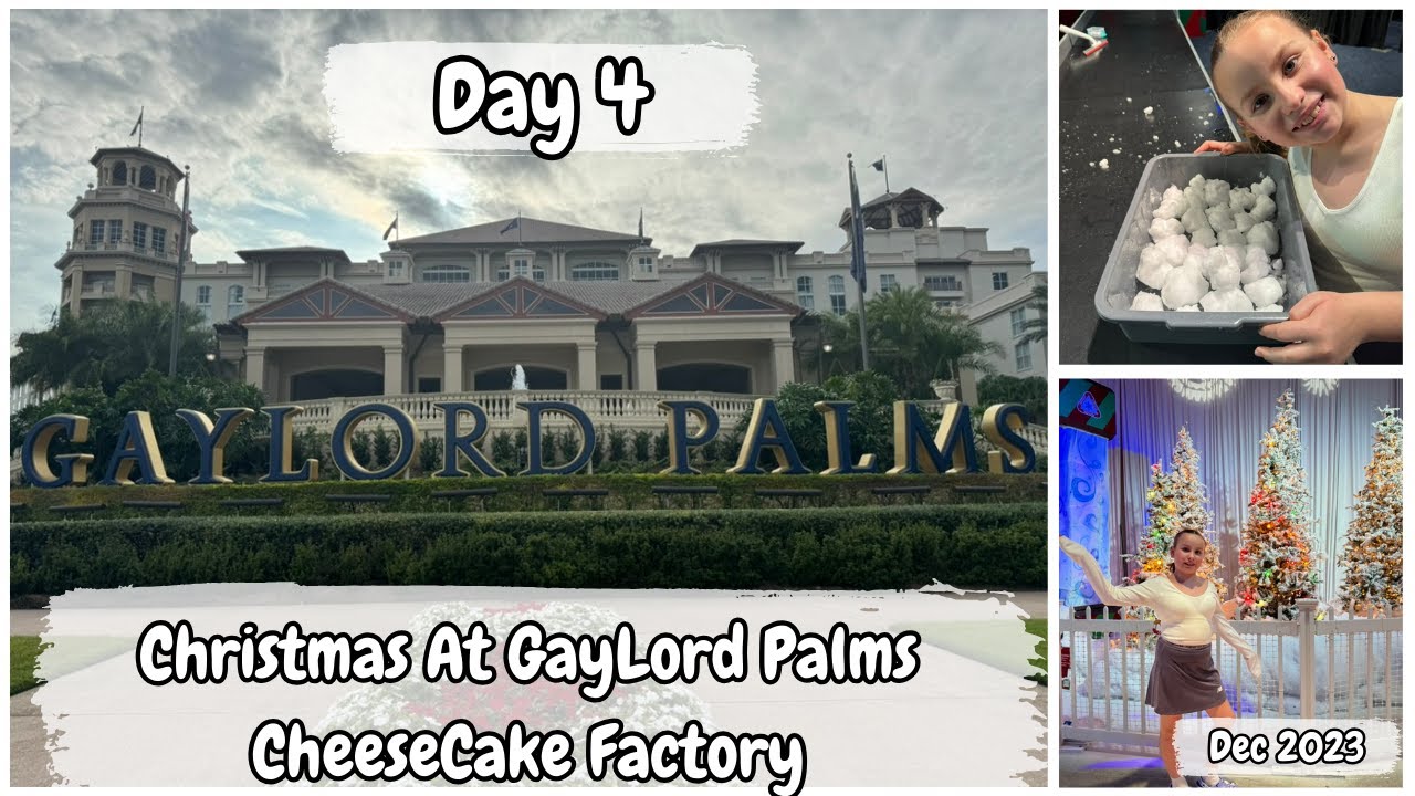 Орландо, день 4: Шоппинг, Gaylord Palms | Cheesecake Factory! 🛍️❄️🍽️