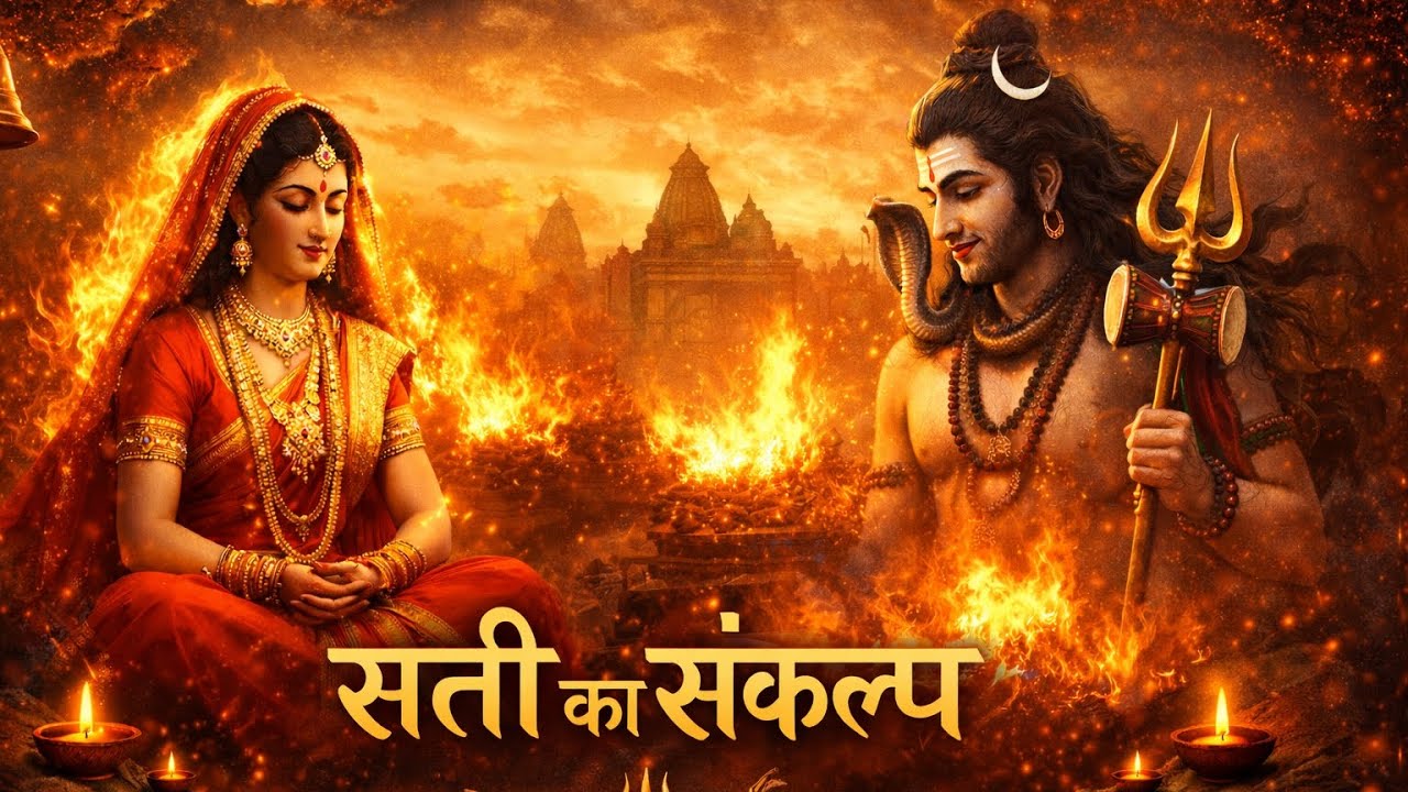 सती का संकल्प एक  अंसुन गीत presented by Shiv Shakti universe