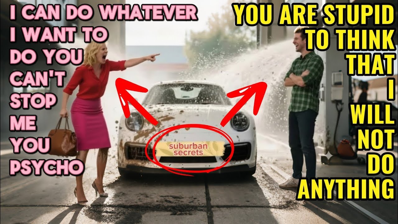 HOA Karen Used My Private Car Wash Bay for Her Porsche — The Legal Fallout Was Instant