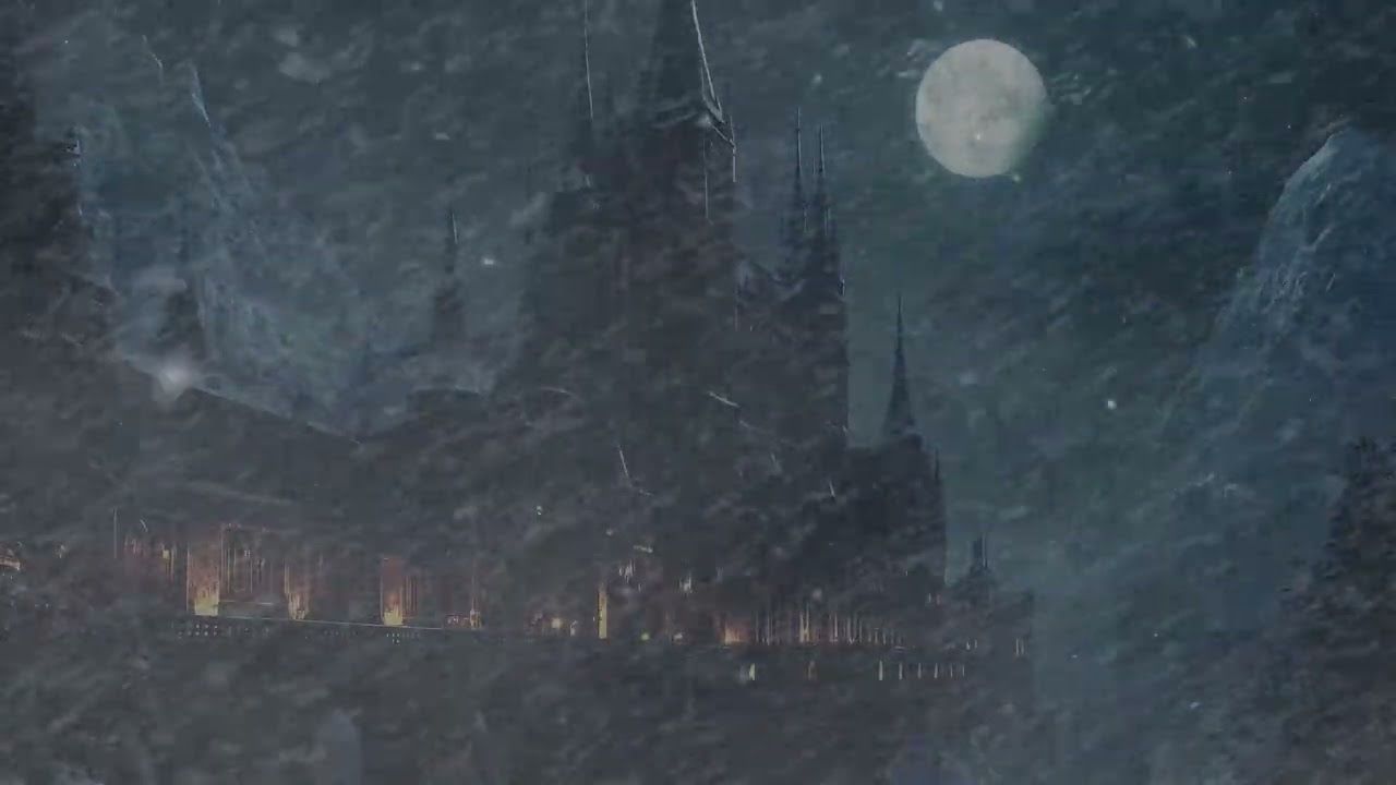 Endless Blizzard Ambience | Heavy Snowstorm Night | Peaceful Winter Sleep