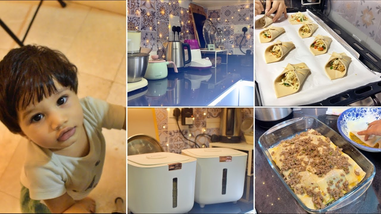 Kitchen Makeover & Organizing | Ramadan 2025 | Iftar snacks | Chicken Puffs | Chattipathiri