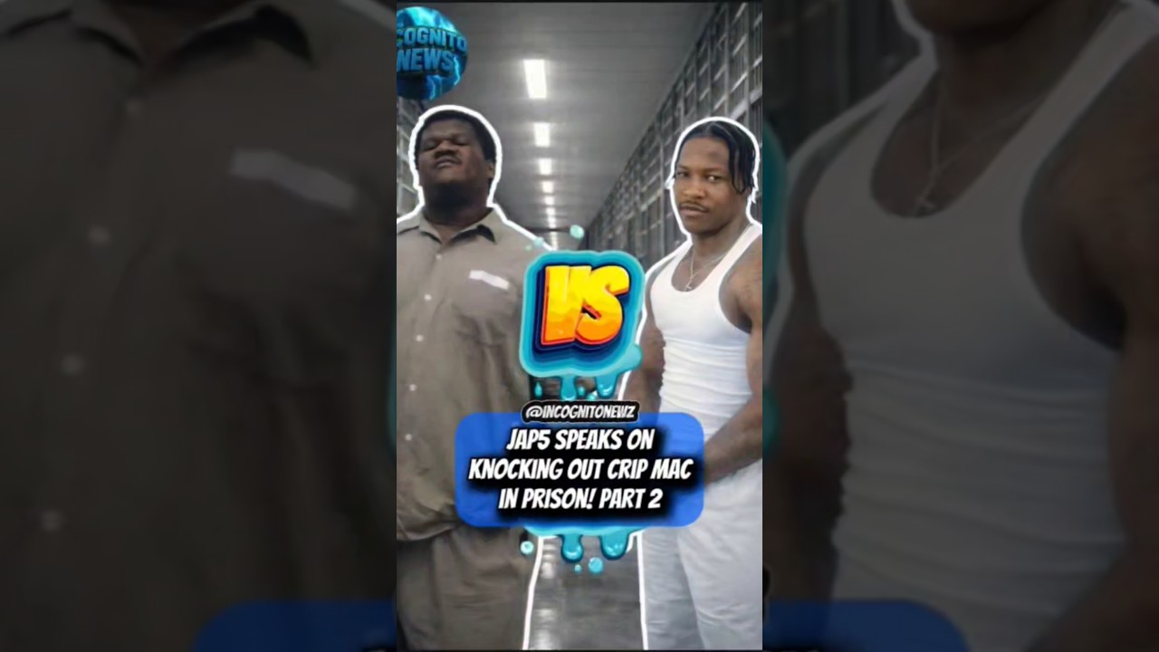 Jap5 on knocking out Cripmac in prison‼️🥊🔒 PART 2 #fyp #viral #trending #rap