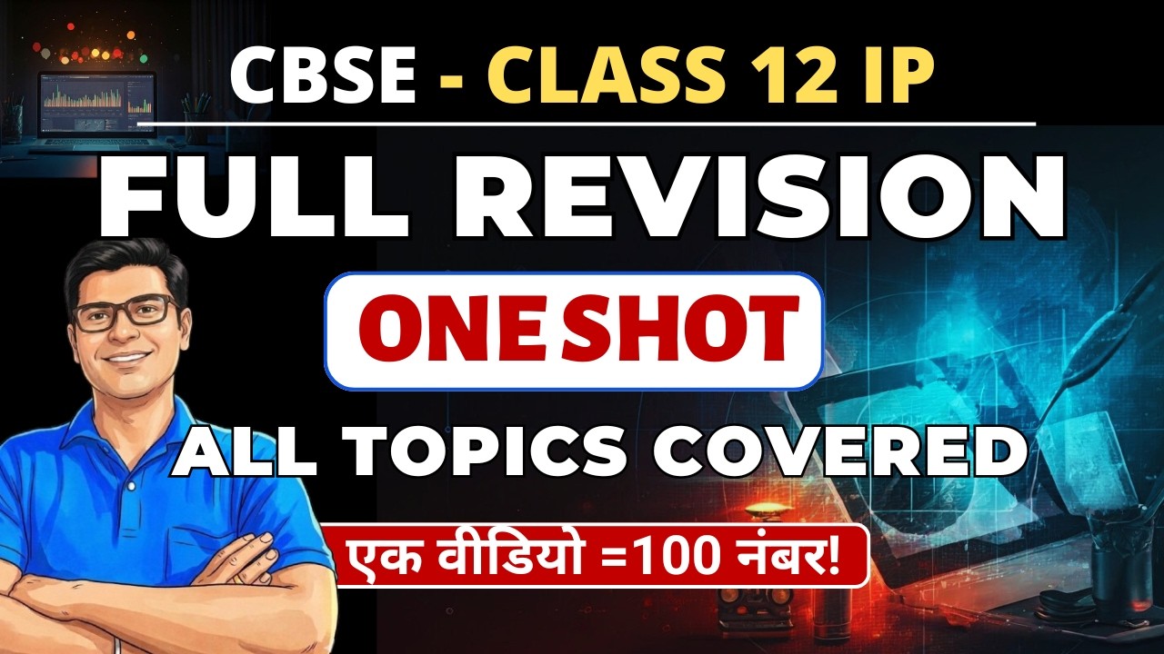 Score 70/70: Class 12 IP One Shot Full Revision | All Topics Covered | IP Revision Class 12