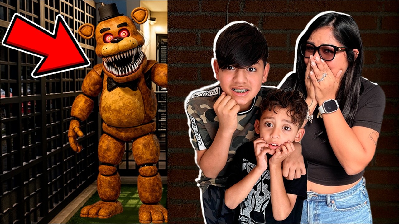 Fuimos a ver Five Nights at Freddy's 2 y PASO ESTO en NUESTRA CASA | Family Juega