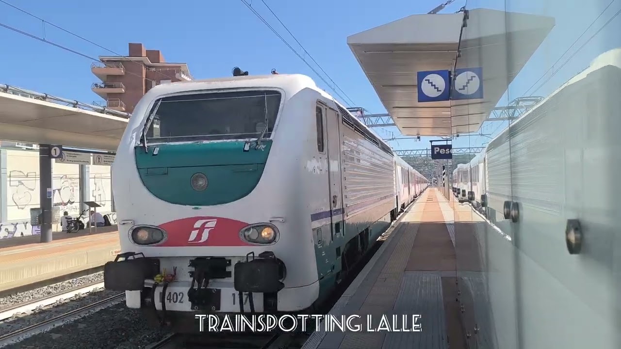 Treno turistico charter in transito a Pescara Porta Nuova!