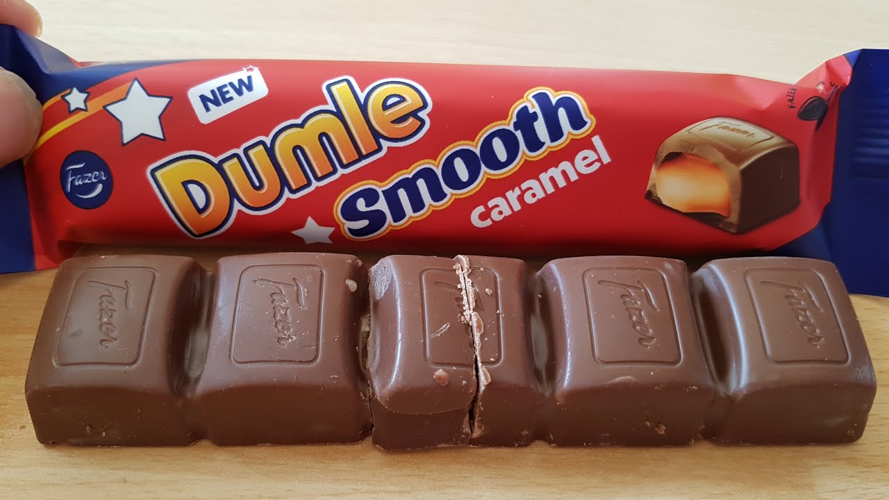 Fazer Dumle Smooth Caramel, Milk Chocolate With Toffee Filling