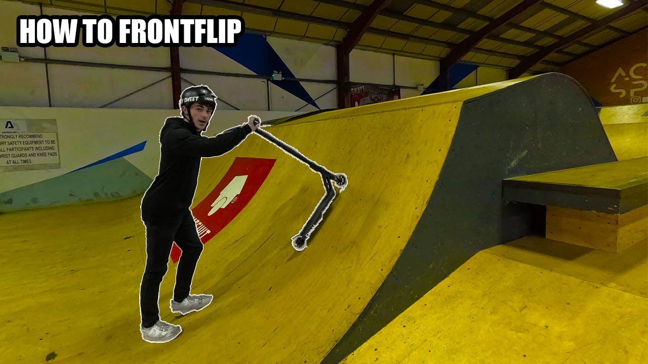 How To Frontflip On A Scooter!