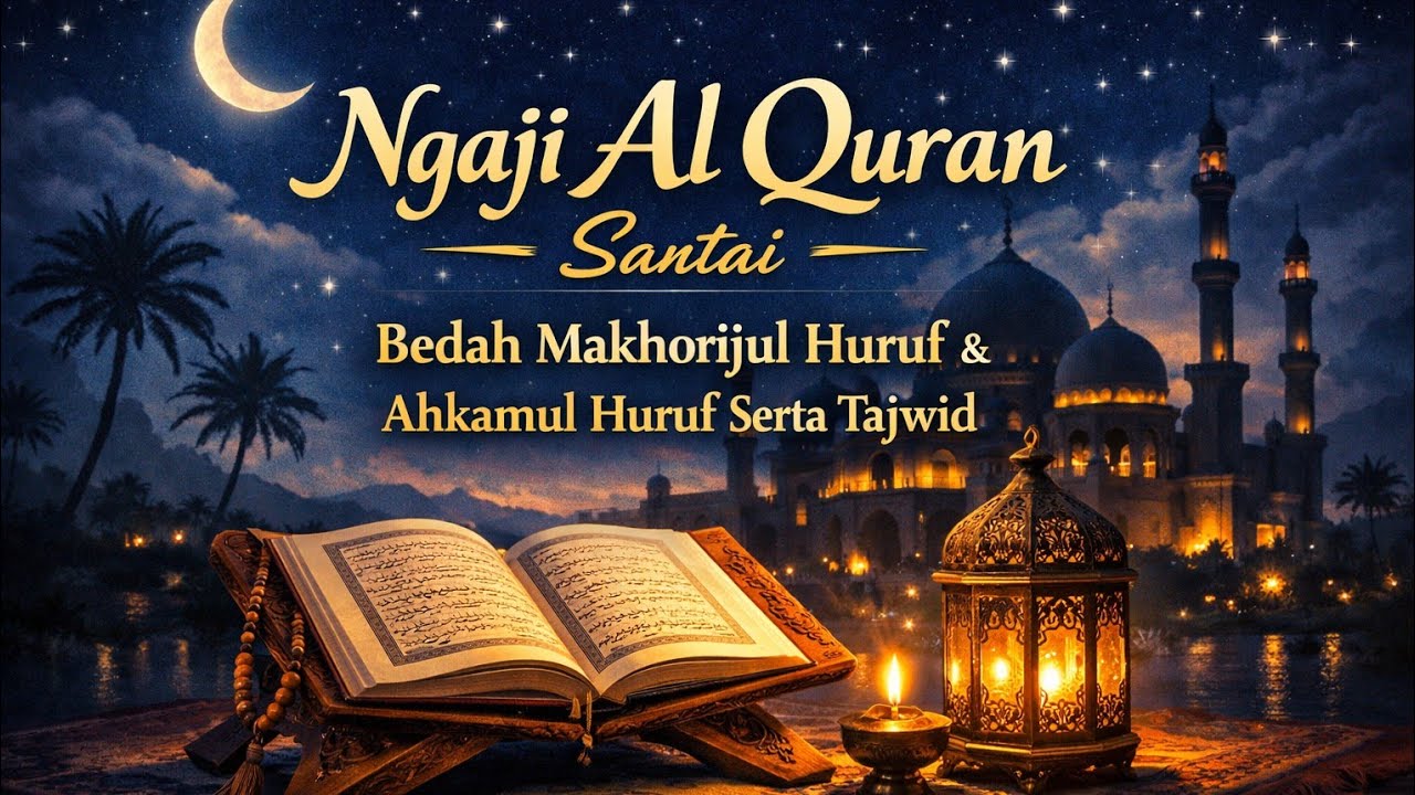 🔴 LIVE Belajar Ngaji Al-Qur'an. 06-03-2026