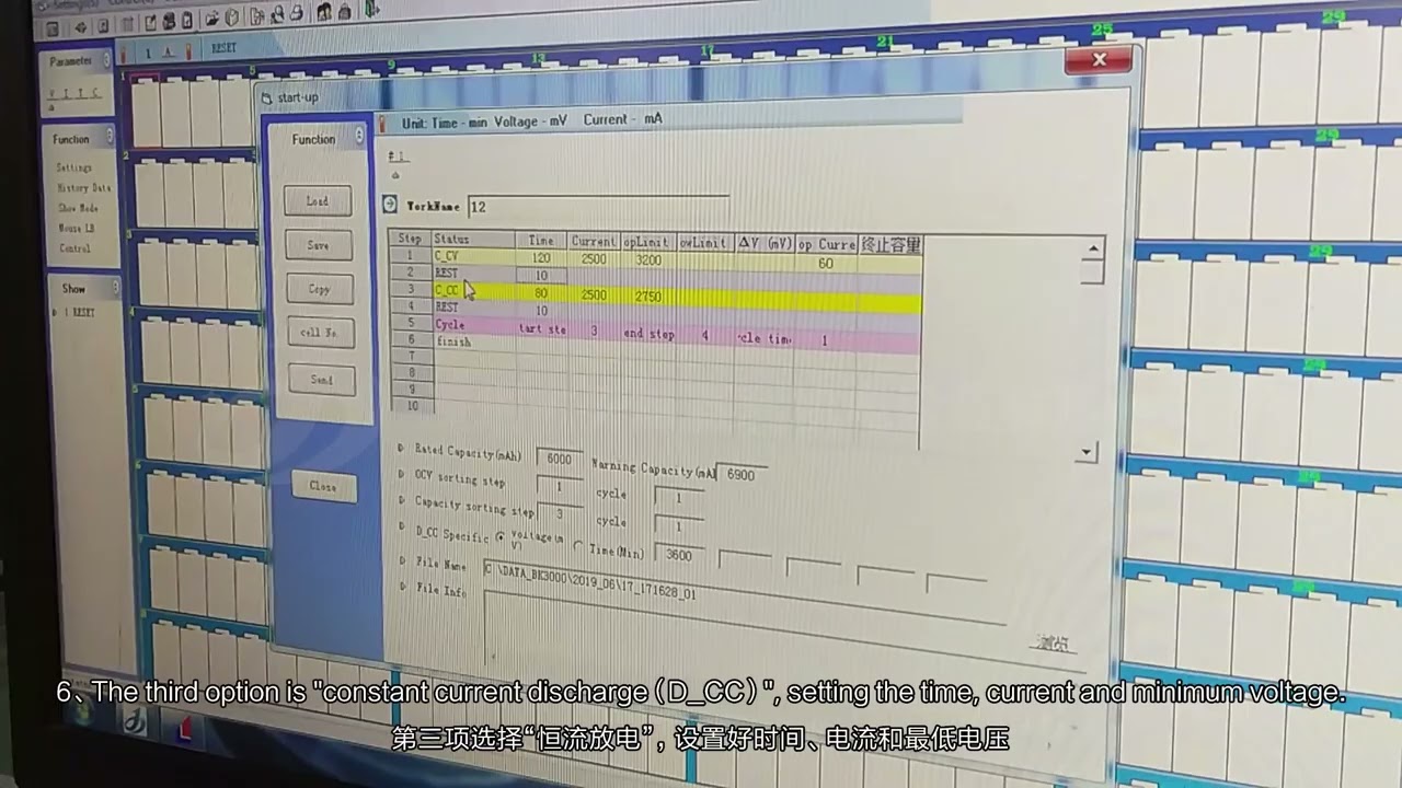 Li-ion Battery 5V3a 512 Ch Testing Capacity Tester for 18650 32650 32140 Lithium Battery sorting