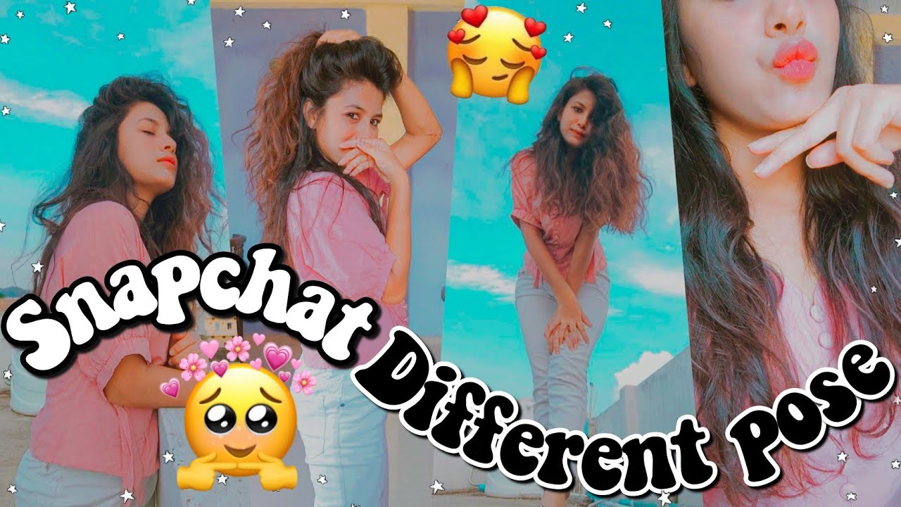 Snapchat Different Poses | Selfie pose | Sad Pose | No face Pose | Hidden Face Pose #snapchatselfie