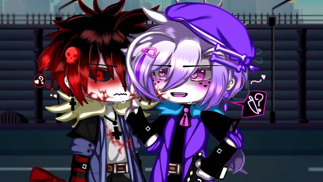 //Lust Sans keeps a secret for Horror Sans//trend// Sans AUs//Gacha//Lust x Horror//