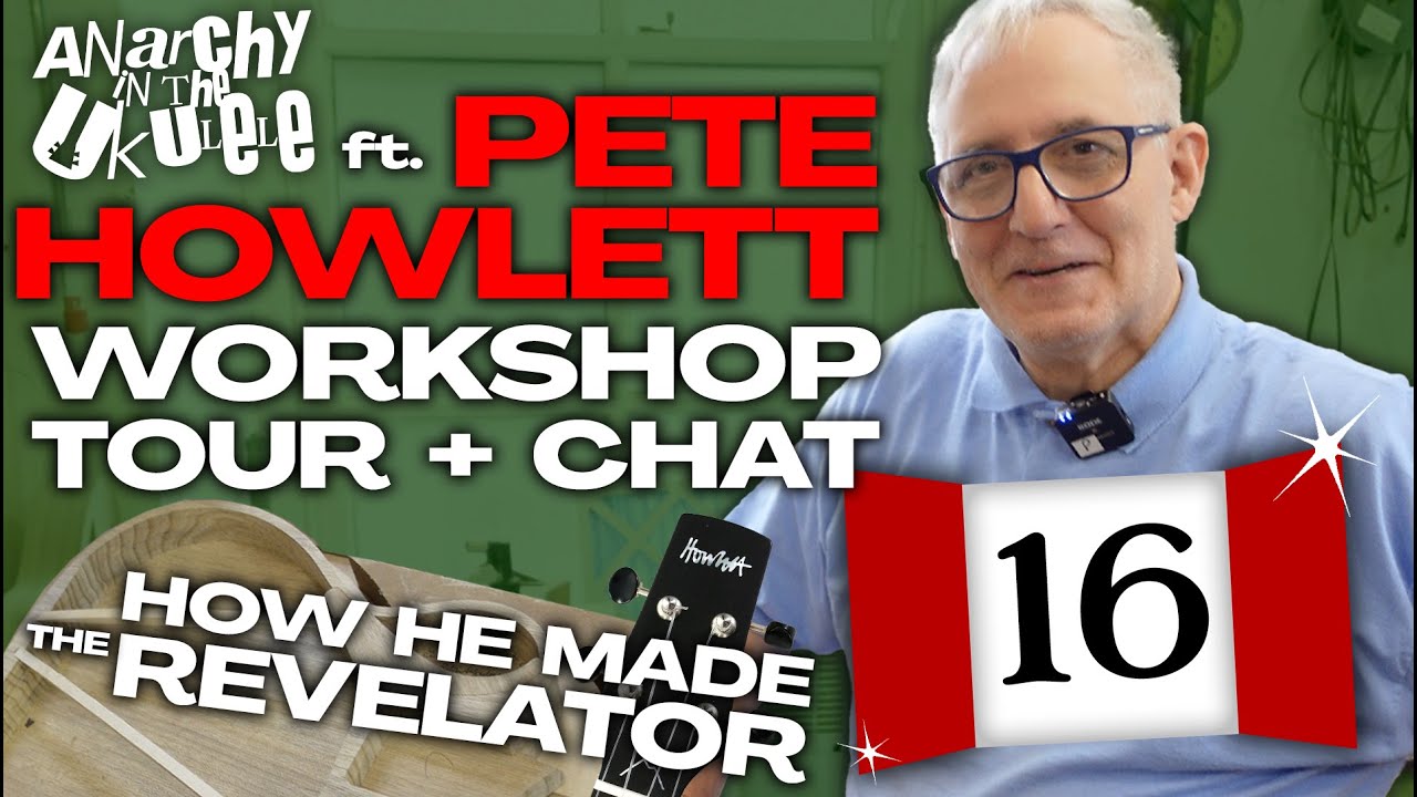 Pete Howlett Worshop Tour & Chat