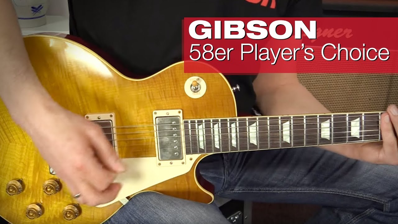 GIBSON Les Paul Standard 1958 Player's Choice 2016 VOS