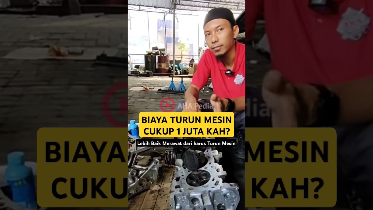 Biaya turun mesin berapa? mahal atau murah