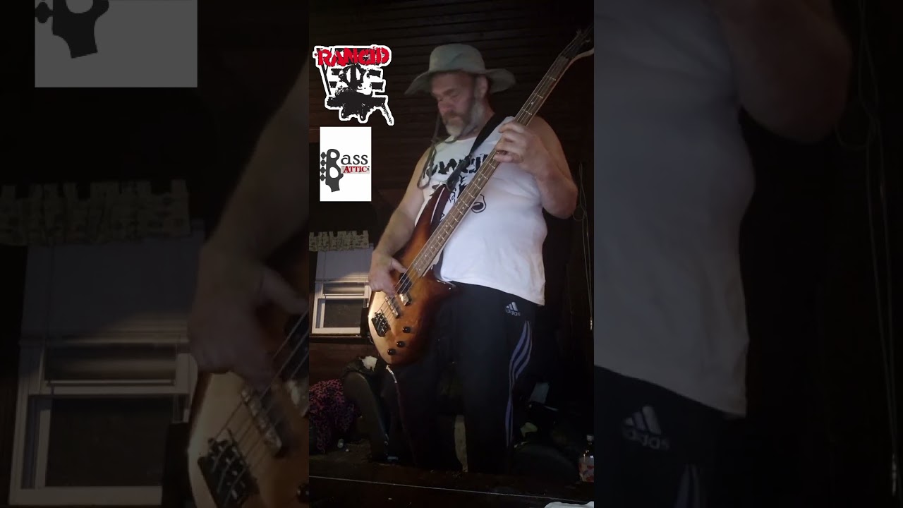 RANCID.... LISTED M.I.A.... ( BASS SHORTY) #bassscover #rancid #hellcatrecords #mattfreeman